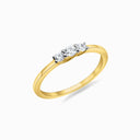 Promise-Ring mit 3 Zirkonia - Gold Mein Shop