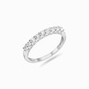 Promise-Ring mit 9 Zirkonia - Silber OnePromise