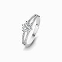 Promise-Ring mit 29 Zirkonia -Silber OnePromise