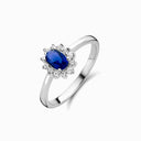 Promise-Ring mit 13 Zirkonia - Silber OnePromise