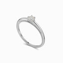 Promise-Ring mit Lab Grown Brillant - Weißgold Mein Shop