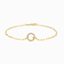CIRCLE Armband Circle of Life Zirkonia vergoldet OnePromise