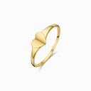Promise-Ring Siegelring Herz - Gold OnePromise