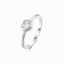 Promise-Ring "Herz" mit Zirkonia - Silber OnePromise