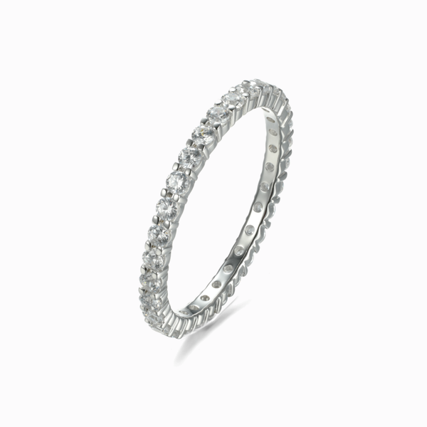 Promise-Ring Memory Zirkonia Echt Silber