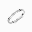 Memory Promise-Ring mit 19 Zirkonia - Weißgold Mein Shop