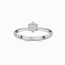 Promise-Ring mit Lab Grown Brillant 0,40 ct. - Weißgold Mein Shop