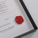 Metallrahmen für Promise-Zertifikat in Schwarz OnePromise