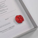 Metallrahmen für Promise-Zertifikat in Silber OnePromise