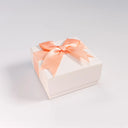 Papier-Ringbox mit Rosé Schleife OnePromise