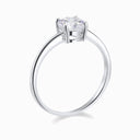 Promise-Ring Zirkonia 5mm Silber OnePromise