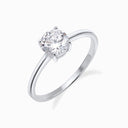 Promise-Ring Zirkonia 5mm Silber OnePromise
