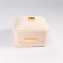 Elegante Samt-Ringbox in Beige OnePromise